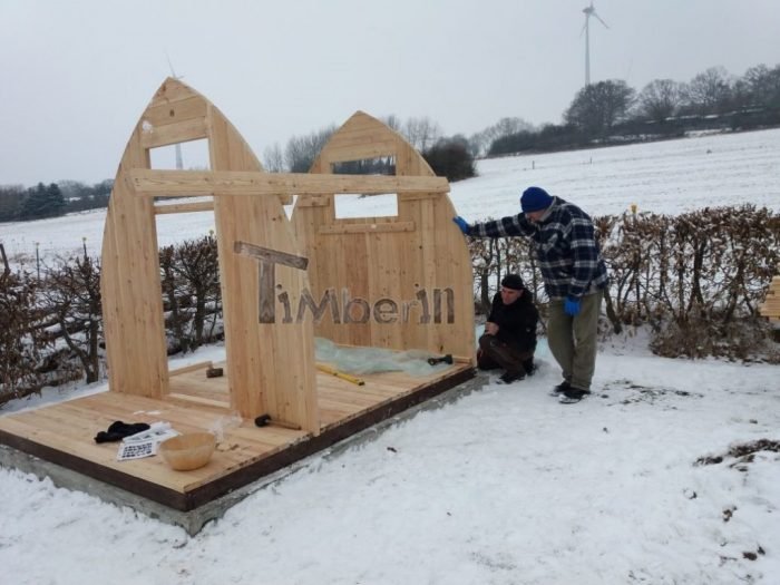 Außensauna für Garten Iglu Design, Thomas, Herbstein-Rixfeld, Deutschland 13 Außensauna Für Garten Iglu Design, Thomas, Herbstein Rixfeld, Deutschland (12)