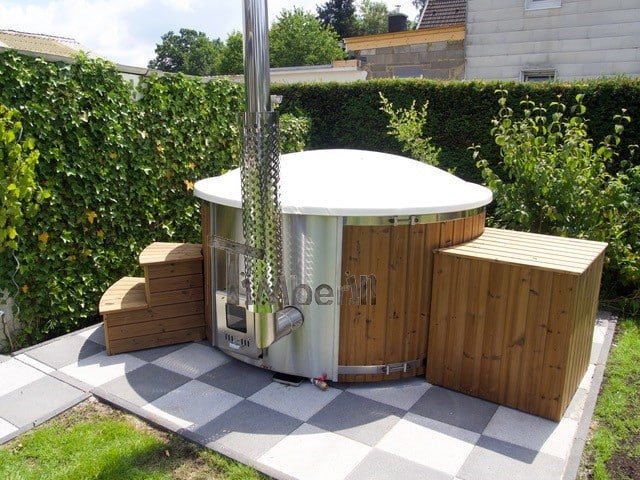 BADEFASS GFK THERMOHOLZ MIT INTEGRIERTEM OFEN WELLNESS ROYAL, Guido, Roetgen, Deutschland 3 BADEFASS GFK THERMOHOLZ MIT INTEGRIERTEM OFEN WELLNESS ROYAL, Guido, Roetgen, Deutschland