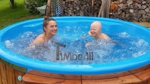 Badefass Gfk Thermoholz Mit Integriertem Ofen Wellness Royal, Alfred, Hornbach, Deutschland (15)