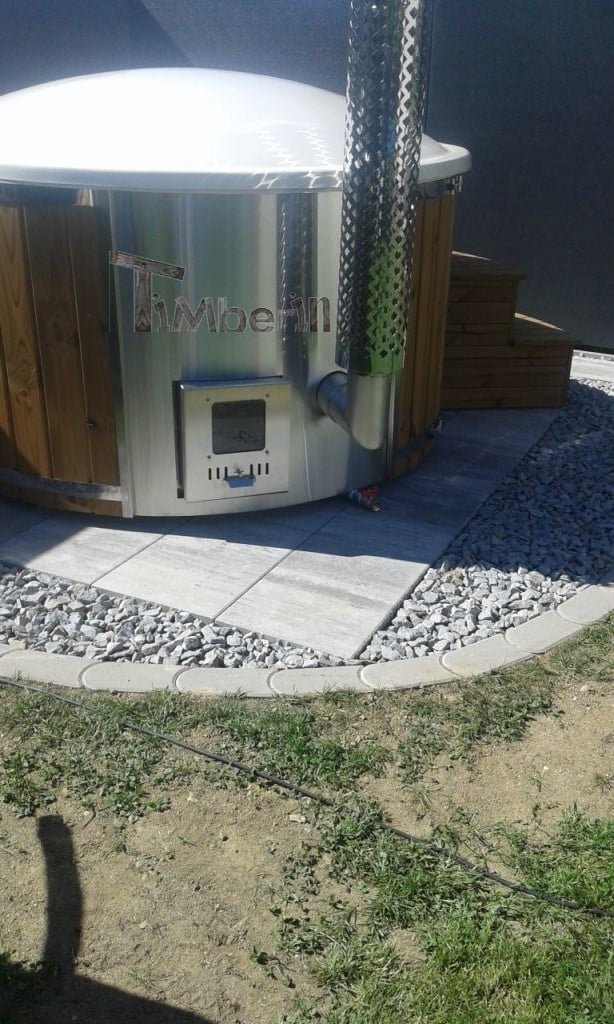 Badefass gfk Thermoholz mit integriertem Ofen Wellness Royal, Christian, Neukirchen am Walde, Deutschland 3 Badefass Gfk Thermoholz Mit Integriertem Ofen Wellness Royal, Christian, Neukirchen Am Walde, Deutschland (3)