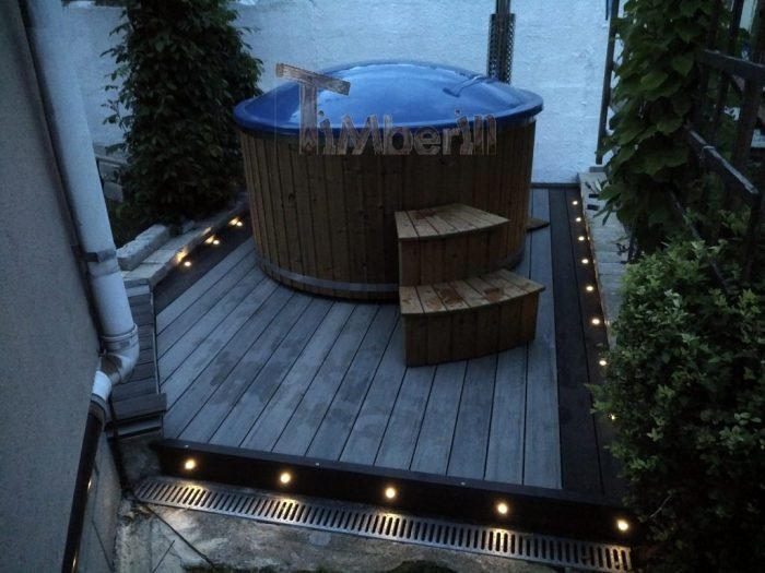 Badefass gfk Thermoholz mit integriertem Ofen Wellness Royal, Peter, Maria Anzbach, Österreich 13 Badefass Gfk Thermoholz Mit Integriertem Ofen Wellness Royal, Peter, Maria Anzbach, Österreich (12)