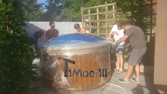 Badefass gfk Thermoholz mit integriertem Ofen Wellness Royal, Peter, Maria Anzbach, Österreich 19 Badefass Gfk Thermoholz Mit Integriertem Ofen Wellness Royal, Peter, Maria Anzbach, Österreich (19)