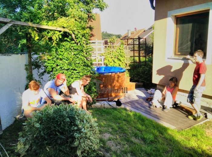 Badefass gfk Thermoholz mit integriertem Ofen Wellness Royal, Peter, Maria Anzbach, Österreich 5 Badefass Gfk Thermoholz Mit Integriertem Ofen Wellness Royal, Peter, Maria Anzbach, Österreich (4)