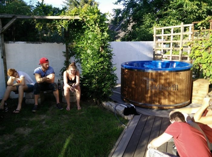 Badefass gfk Thermoholz mit integriertem Ofen Wellness Royal, Peter, Maria Anzbach, Österreich 6 Badefass Gfk Thermoholz Mit Integriertem Ofen Wellness Royal, Peter, Maria Anzbach, Österreich (5)