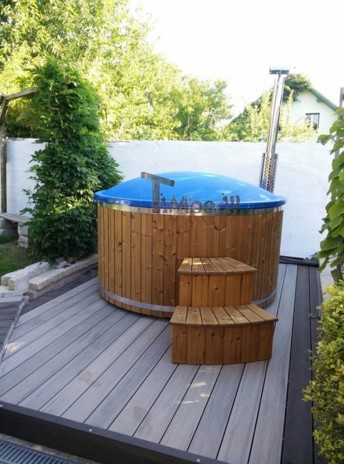 Badefass gfk Thermoholz mit integriertem Ofen Wellness Royal, Peter, Maria Anzbach, Österreich 8 Badefass Gfk Thermoholz Mit Integriertem Ofen Wellness Royal, Peter, Maria Anzbach, Österreich (7)