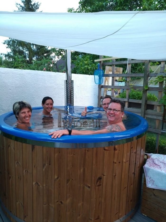 Badefass gfk Thermoholz mit integriertem Ofen Wellness Royal, Peter, Maria Anzbach, Österreich 10 Badefass Gfk Thermoholz Mit Integriertem Ofen Wellness Royal, Peter, Maria Anzbach, Österreich (9)