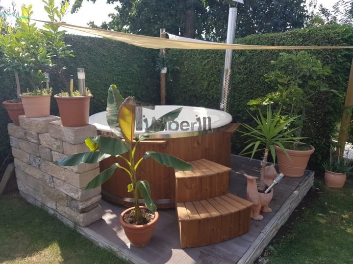 Badefass Gfk Thermoholz Mit Integriertem Ofen Wellness Royal, Robert, Kösching, Deutschland (2)