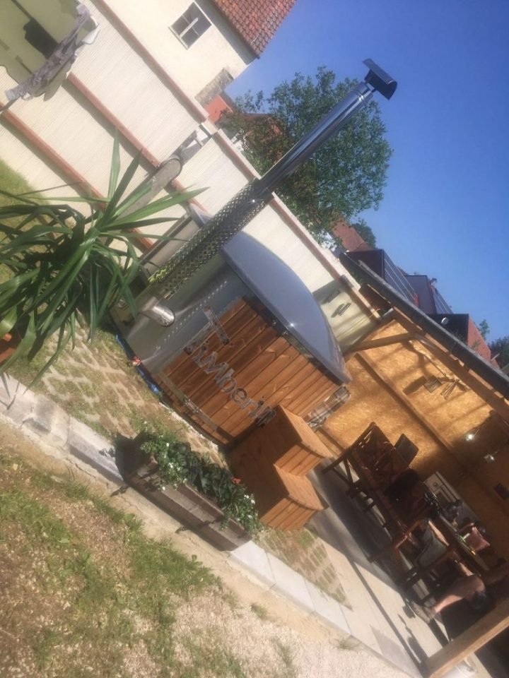 Badefass Gfk Thermoholz Mit Integriertem Ofen Wellness Royal, Thomas, Kümmersbruck, Deutschland