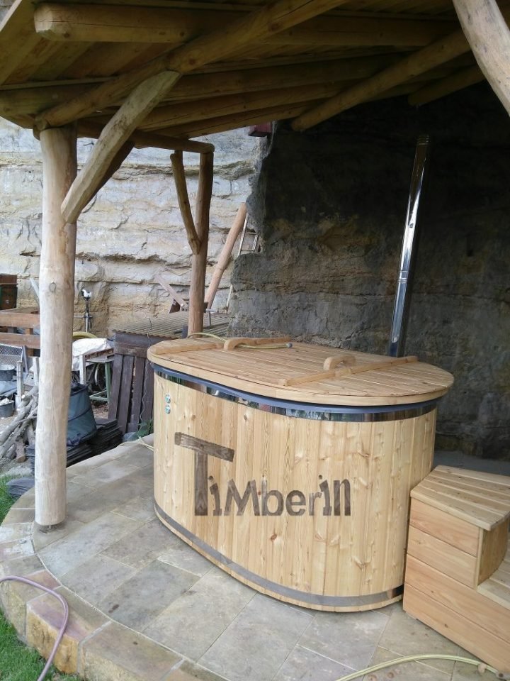 Badetonne Oval Mit Fiberglaseinsatz Für 2 Personen, Dirk, Rathen, Deutschland (2)