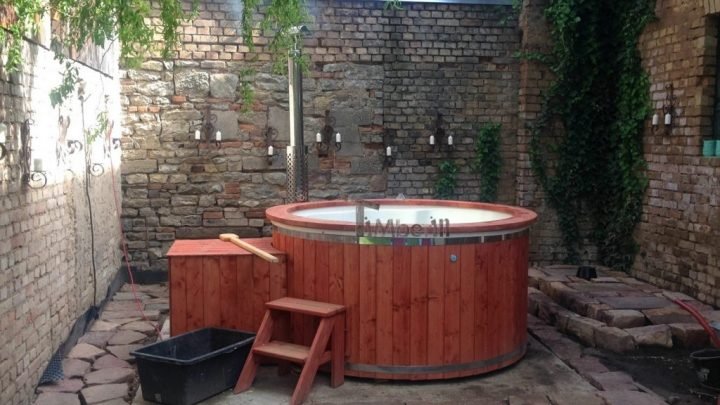 Badezuber GFK Wellness Royal Mit Holzfärbung, Alexander, Graben Neudorf, Deutschland (2)