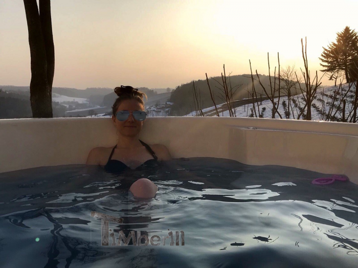 Badezuber GFK Wellness Royal mit Holzfärbung, Kerstin, Markt Hartmannsdorf, Österreich 3 Badezuber GFK Wellness Royal Mit Holzfärbung, Kerstin, Markt Hartmannsdorf, Österreich (1)