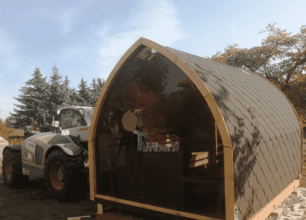 Außensauna für Garten Iglu Design, Matthias, Kastanienstraße, Deutschland 4 Außensauna Für Garten Iglu Design, Matthias, Kastanienstraße, Deutschland (3)