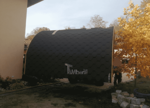 Außensauna für Garten Iglu Design, Matthias, Kastanienstraße, Deutschland 5 Außensauna Für Garten Iglu Design, Matthias, Kastanienstraße, Deutschland (4)