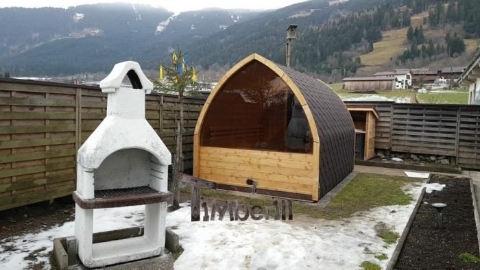 Außensauna für Garten Iglu Design, Ruth, Saalfelden, Österreich 4 Außensauna Für Garten Iglu Design, Ruth, Saalfelden, Österreich (3)