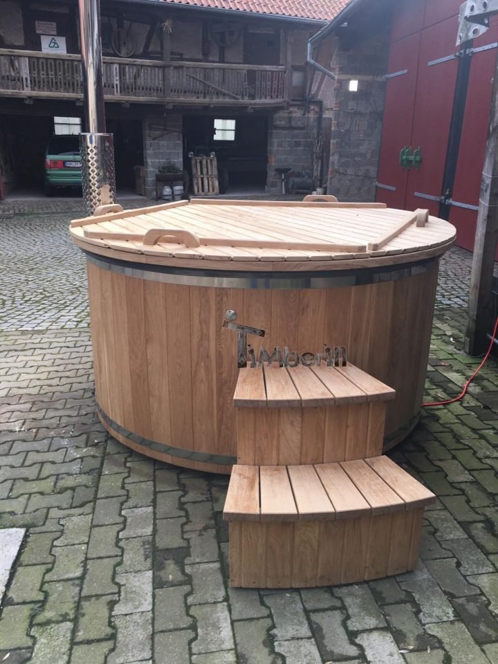 Badefass Gfk Thermoholz Mit Integriertem Ofen Wellness Royal, Nicole, Nordhausen, Deutschland