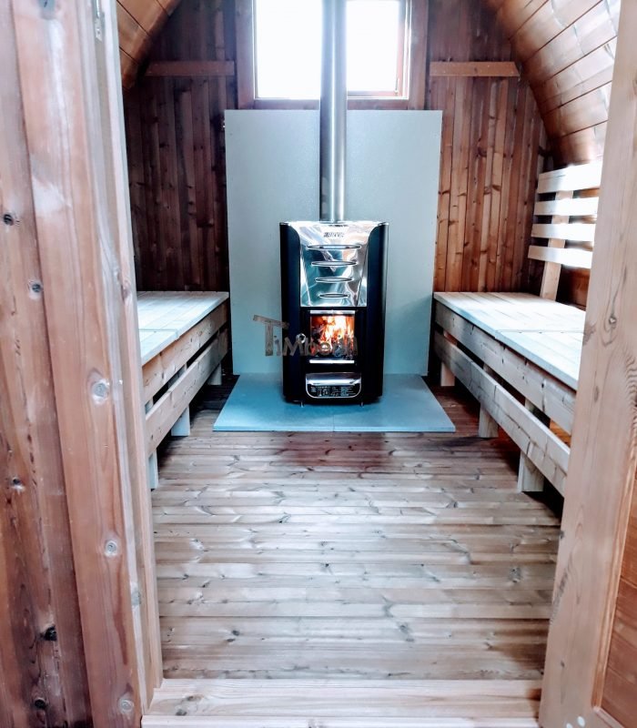 Außensauna für Garten Iglu Design, Norbert, Wald, Deutschland 3 Außensauna Für Garten Iglu Design, Norbert, Wald, Deutschland (3)