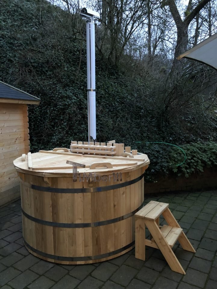 Holzbadezuber Deluxe Sibirische Fichte, Lärche, Bernd, Steinhagen, Deutschland