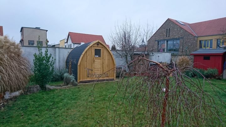 Außensauna Für Garten Iglu Design, Stefan Und Anabell, Barleben, Deutschland (1)