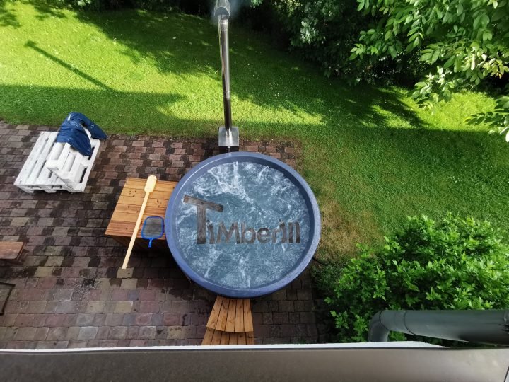 Badezuber GFK Mit Aussenofen, Andreas, Illingen, Deutschland (3)