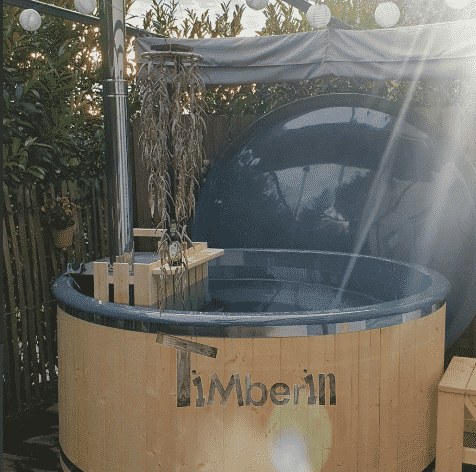 Holz Whirlpool Für Draußen Holzheizung, Mirko, Schmitten, Deutschland