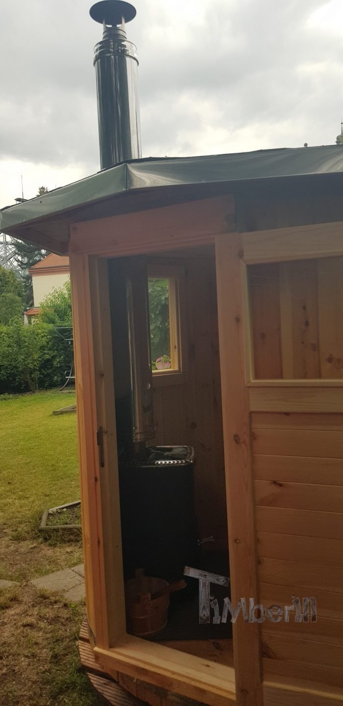 Finische Fasssauna Gartensauna für 2 Personen, Uwe, Dresden, Deutschland 4 Finische Fasssauna Gartensauna Für 2 Personen, Uwe, Dresden, Deutschland (4)