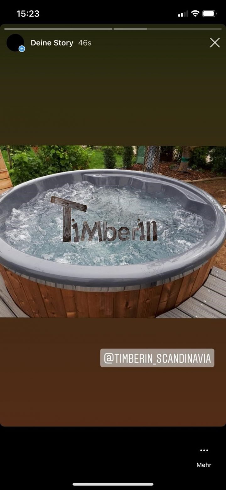 Badefass Gfk Mit Whirlpool Wellness Royal, Christoph, Westerstetten, Deutschland