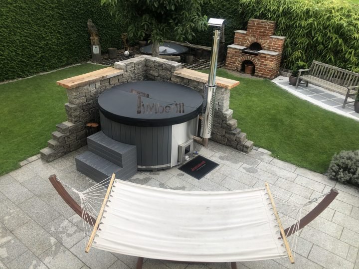 Badezuber Badefass GFK Mit Smart Pelletofen, Florian, St Salvator, Österreich (3)