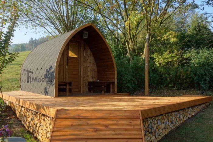 Außensauna Gartensauna Iglu Pod mit Holzofen Elektrisch, Peter, Hagen, Deutschland 4 DSC01276