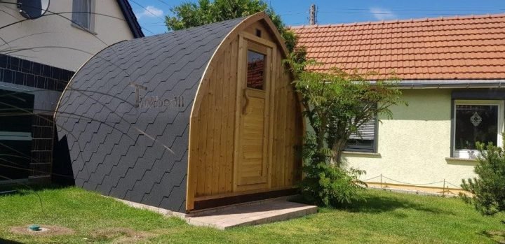Außensauna Gartensauna Iglu Pod Mit Holzofen Elektrisch, Volker, Jena, Deutschland (7)