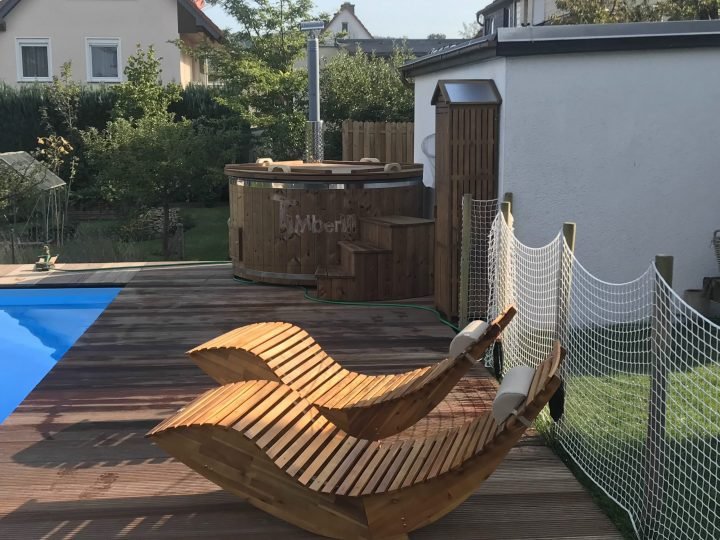 Badefass Gfk Mit Whirlpool Wellness Royal, Uwe, Schlüchtern, Deutschland (2)