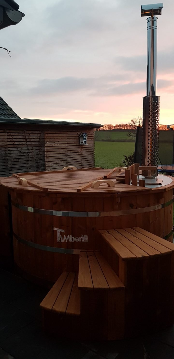 Badebottich Badetonne Thermoholz, Philipp, Lonnig, Deutschland (1)