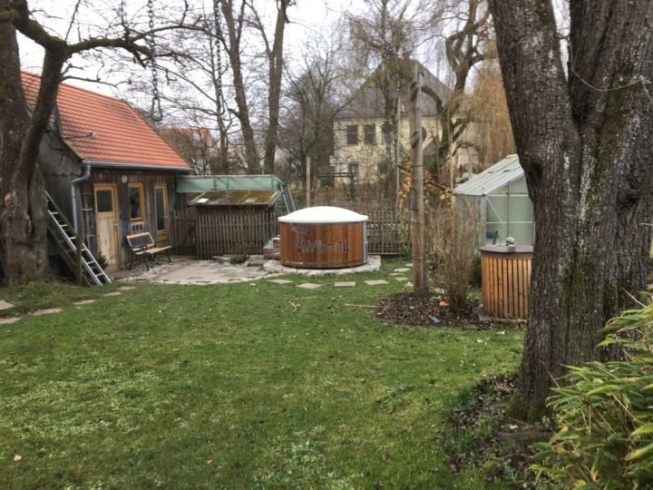 Badefass Gfk Mit Whirlpool Wellness Royal, Karl, Hörbach, Deutschland