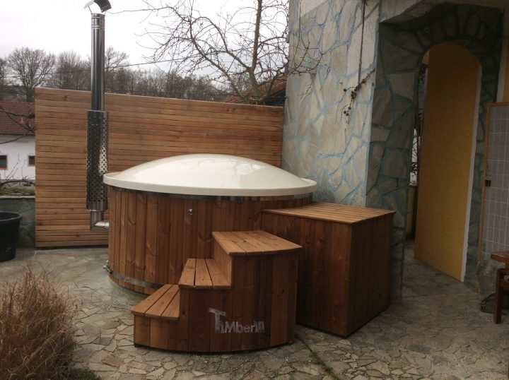 Badefass Gfk Mit Whirlpool Wellness Royal, Monika, Raab, Österreich (1)