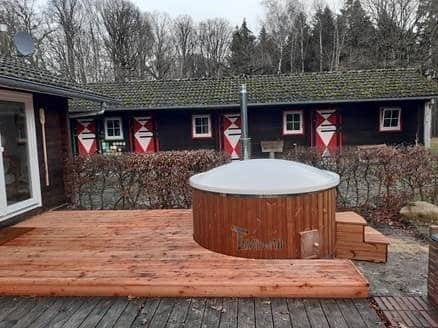 Badefass Gfk Mit Whirlpool Wellness Royal, Gerd Und Sabine, Steinhorst, Deutschland