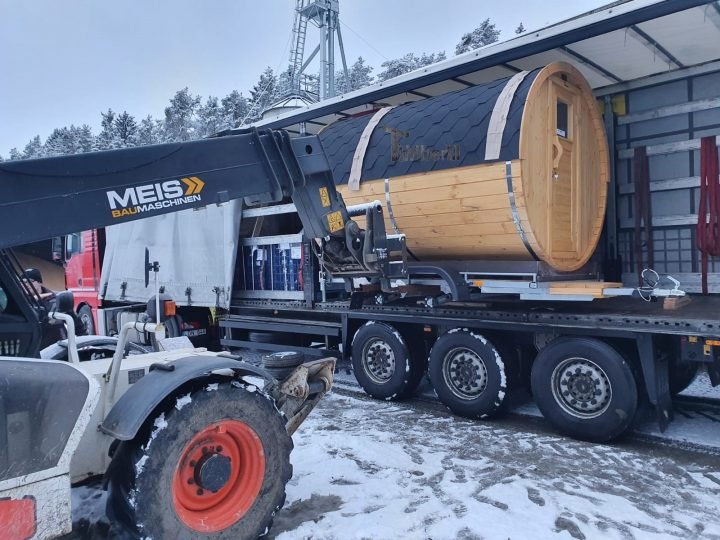Fasssauna Saunafass Auf Anhänger, Markus, Ursensollen Zant, Deutschland (1)