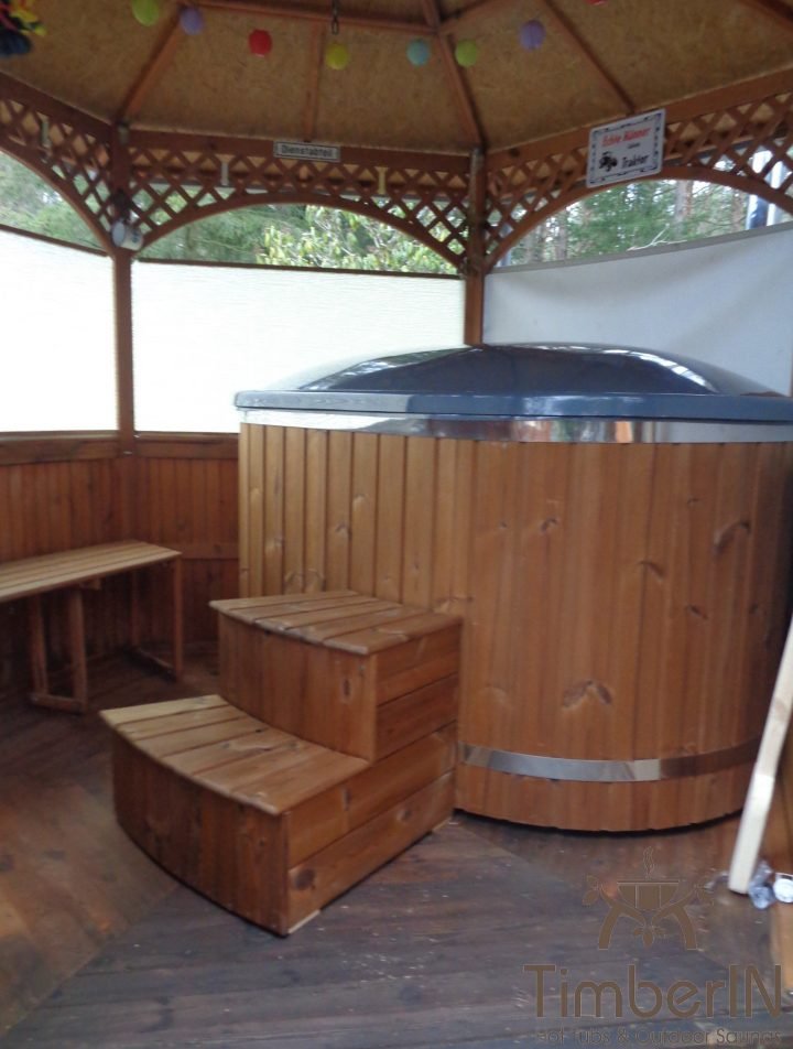 Badetonne Oval Mit Fiberglaseinsatz Für 2 Personen, Guenter, Beelitz, Deutschland (3)