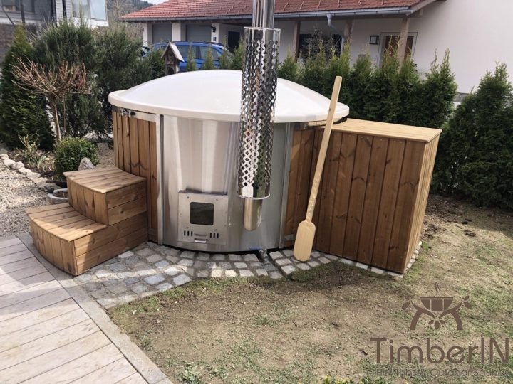 Badefass Gfk Mit Whirlpool Wellness Royal, Lydia, Siegsdorf, Deutschland (2)