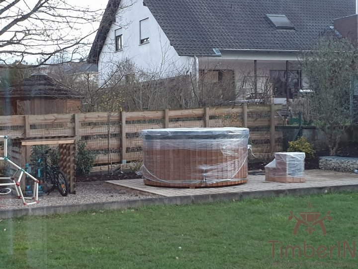 Badezuber Badefass Hot Tube Mit Whirlpool Holzofen TimberIN Rojal, Melanie, Rehlingen Siersburg, Deutschland