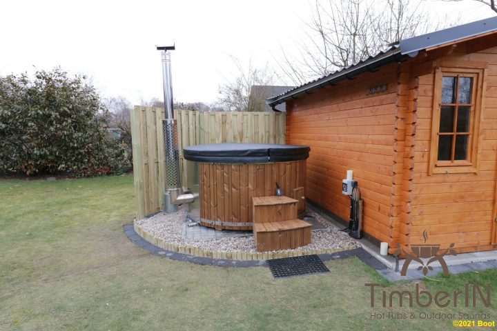 Badezuber Badefass Hot Tube Mit Whirlpool Holzofen TimberIN Rojal, Thorsten, Suderburg, Deutschland (1)