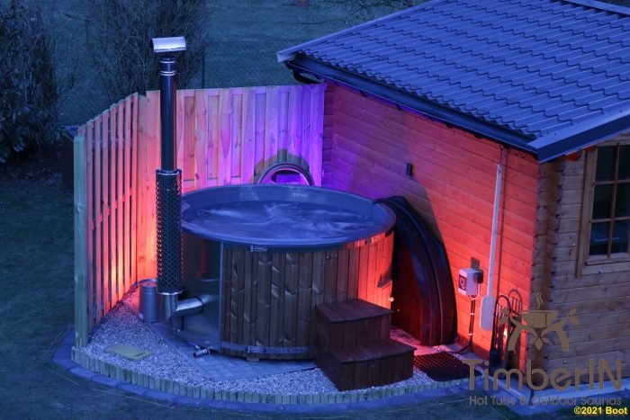 Badezuber Badefass Hot Tube mit Whirlpool Holzofen - TimberIN Rojal, Thorsten, Suderburg, Deutschland 2 Badezuber Badefass Hot Tube Mit Whirlpool Holzofen TimberIN Rojal, Thorsten, Suderburg, Deutschland (2)