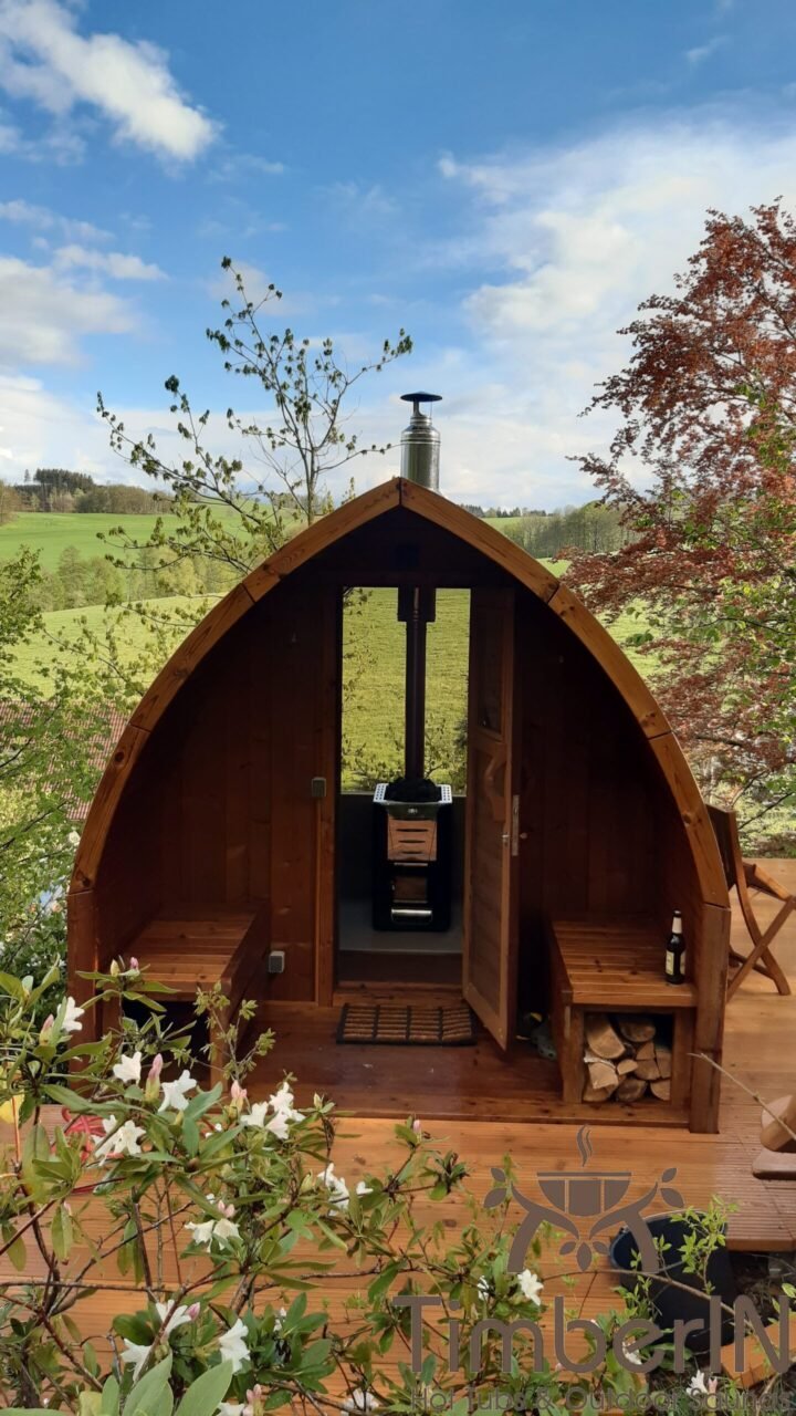 Außensauna Gartensauna Iglu Pod Mit Holzofen Elektrisch, Ingo, Chemnitz, Deutschland (4)