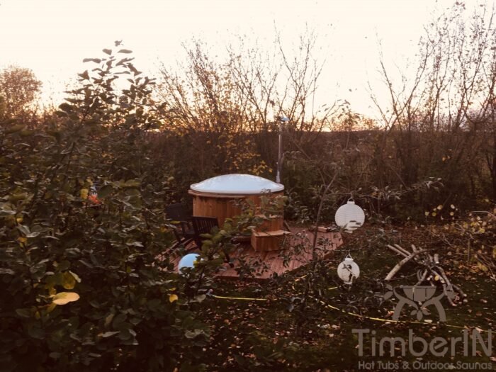 Badefass gfk Thermoholz mit integriertem Ofen Wellness Royal, Jörg, Eutin, Deutschland 3 Badefass Gfk Thermoholz Mit Integriertem Ofen Wellness Royal, Jörg, Eutin, Deutschland (3)