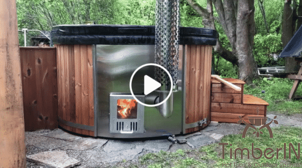 Badezuber Badefass Hot Tube Mit Whirlpool Holzofen TimberIN Rojal, Bettina, Konstanz, Deutschland