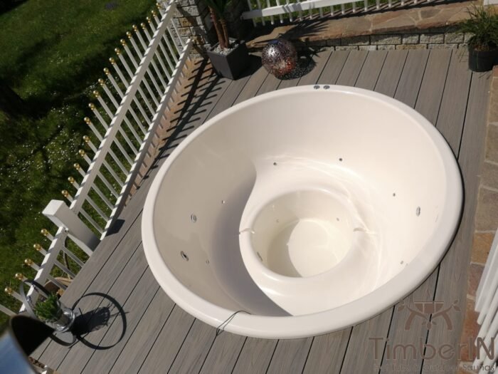 Badezuber Badefass Jakuzzi Hot tube Einbaumodell Einsatz Eingraben Eingelassen, Stefan, Arbing, Österreich 3 Badezuber Badefass Jakuzzi Hot tube Einbaumodell Einsatz Eingraben Eingelassen