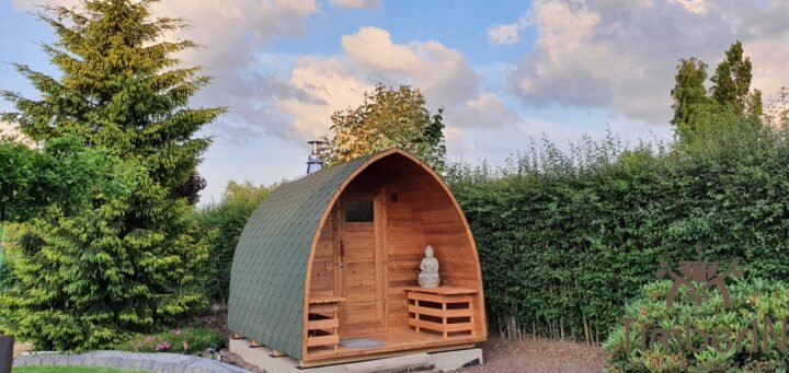 Außensauna Gartensauna Iglu Pod, Dieter, Montzen, Belgien (1)