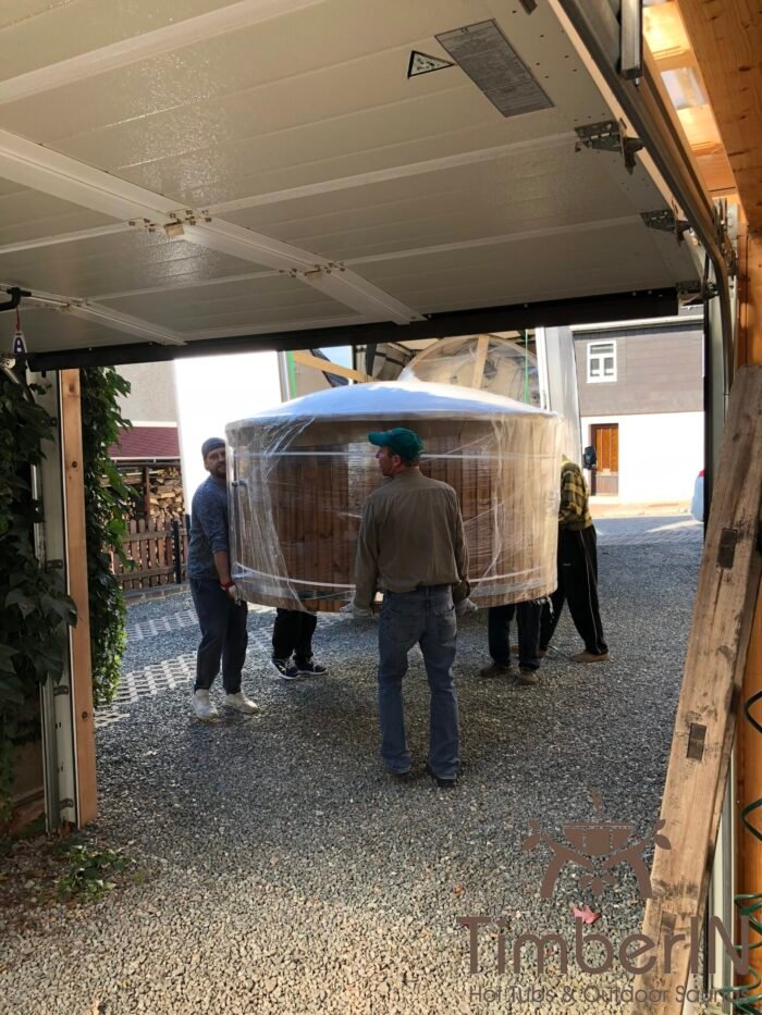 Badefass gfk Thermoholz mit integriertem Ofen Wellness Royal, Ina, Mohlsdorf-Teichwolframsdorf-Thüringen, Deutschland 4 Badefass Gfk Thermoholz Mit Integriertem Ofen Wellness Royal, Ina, Mohlsdorf Teichwolframsdorf Thüringen, Deutschland (4)