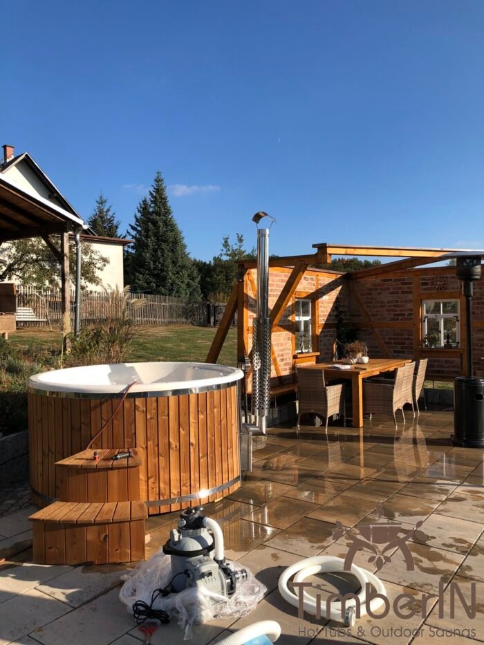 Badefass gfk Thermoholz mit integriertem Ofen Wellness Royal, Ina, Mohlsdorf-Teichwolframsdorf-Thüringen, Deutschland 5 Badefass Gfk Thermoholz Mit Integriertem Ofen Wellness Royal, Ina, Mohlsdorf Teichwolframsdorf Thüringen, Deutschland (5)