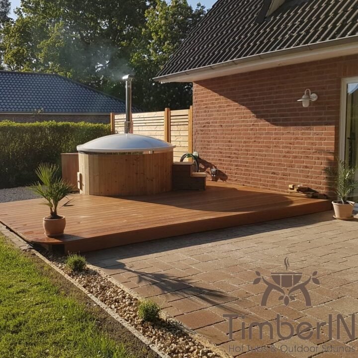 Badefass Gfk Mit Whirlpool Wellness Royal, Andrea, Winsen, Deutschland (5)