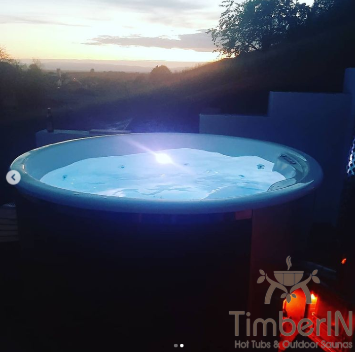 Badefass Gfk Mit Whirlpool Wellness Royal, Sven, Hohberg, Deutschland (2)