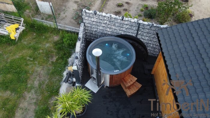 Badezuber Badefass Hot Tube mit Whirlpool Holzofen - TimberIN Rojal, Stefanie, Treuenbrietzen, Deutschland 2 Badezuber Badefass Hot Tube Mit Whirlpool Holzofen TimberIN Rojal, Stefanie, Treuenbrietzen, Deutschland (1)